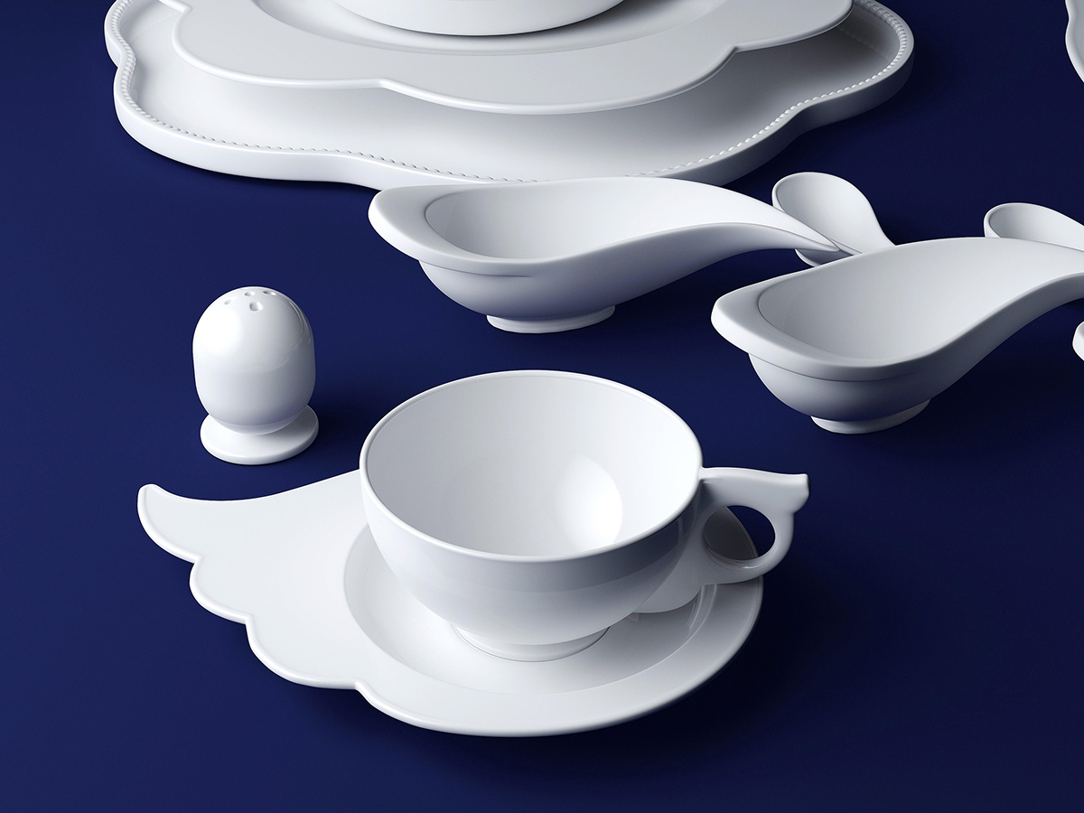 фарфор столовый сервиз посуда porcelain