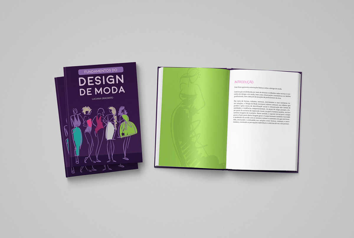 book design moda diagramação