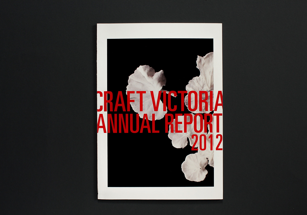 annual report craft Layout type Camilla edvardsen RMIT NKF student publication