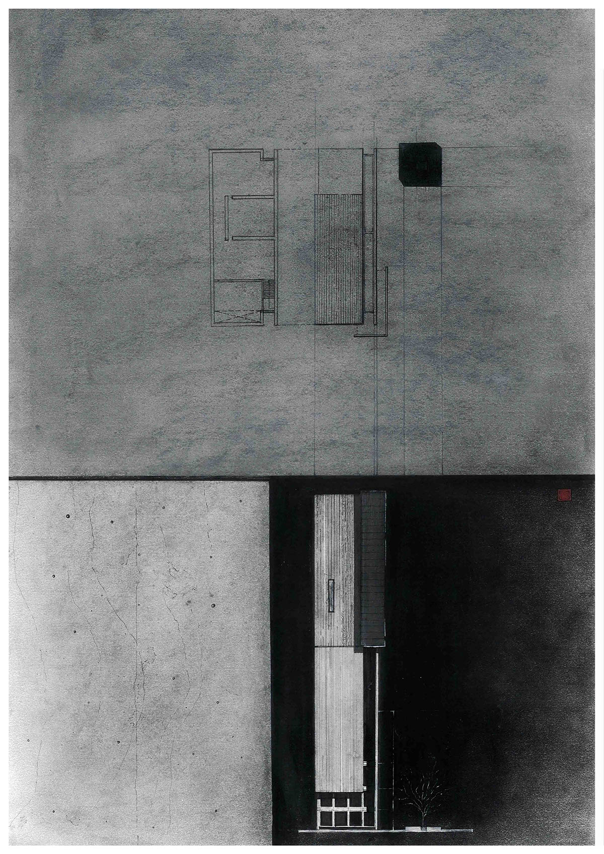 arch draw concrete Exhibition  sketching