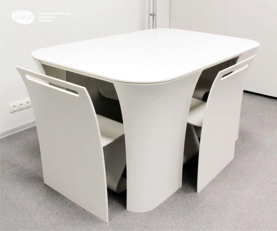 table design chair Interior future furniture DuРont corian veredyuk veredyukdesign стол дизайн стул интерьер мебель