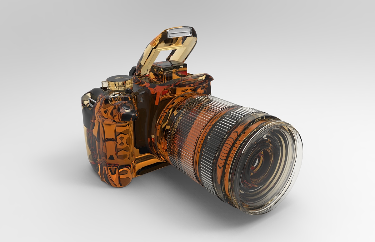 dslr camera 3d modeling