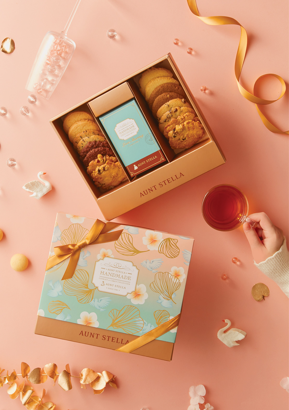 cookies cute elegant gift graphic Packaging wedding 包裝 禮盒