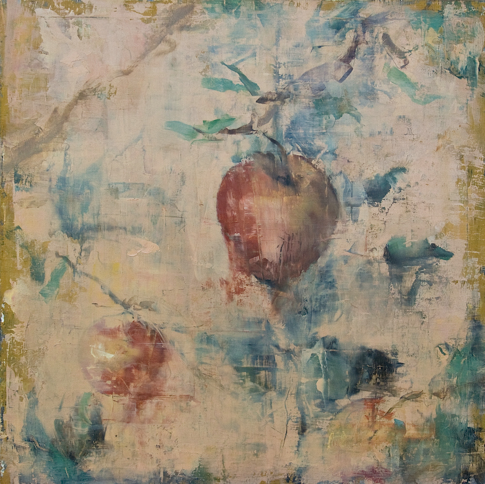 fine art apple painting Oil Painting Matthew Saba
