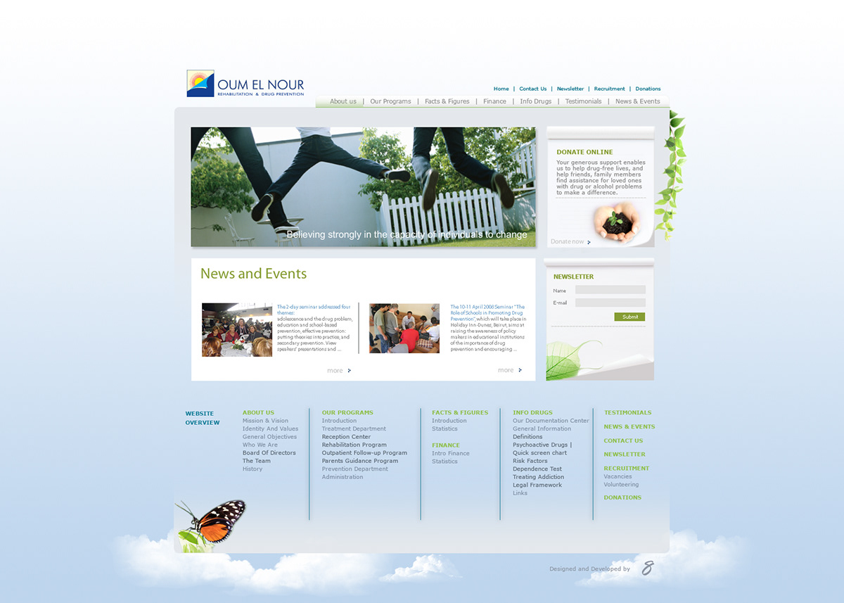 Webdesign Layout Website
