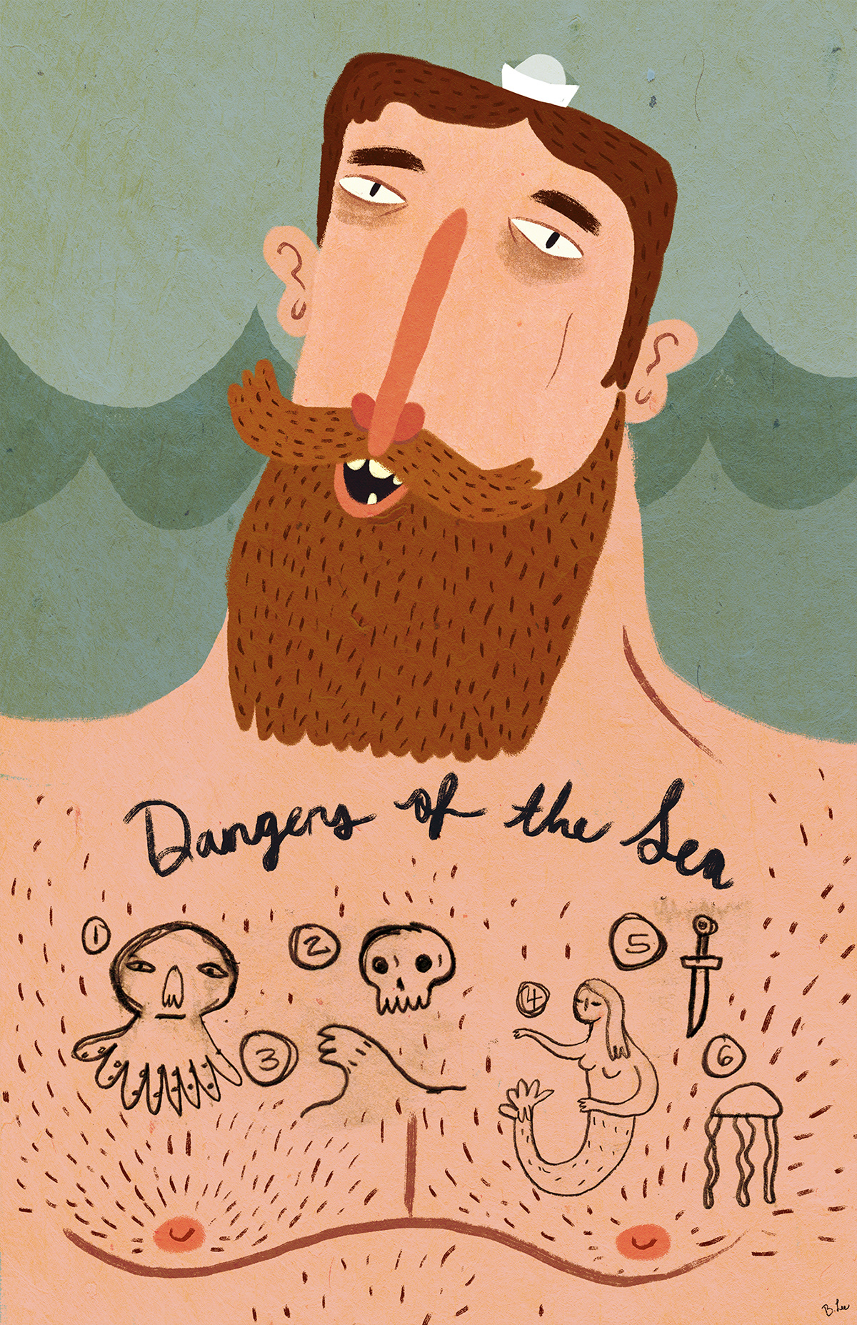 sea beard tattoo tattoos octopus