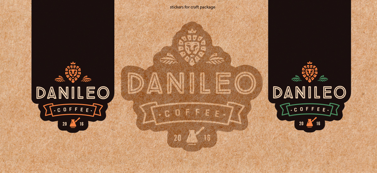 logo Logotype emblem lion Coffee brand industry sign Style manufacturer
