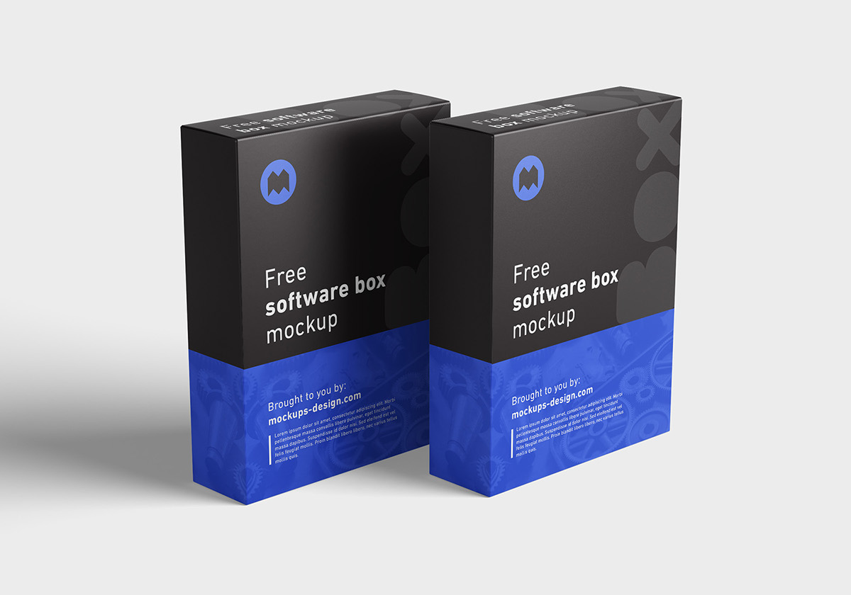 Download Free software box mockup on Behance