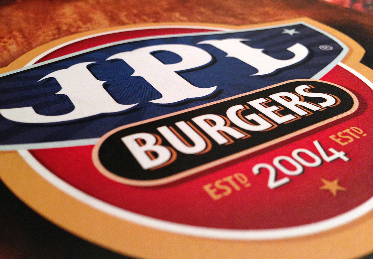 JPL Burgers Brand Design Burger Logo Logo Design Logo redesign