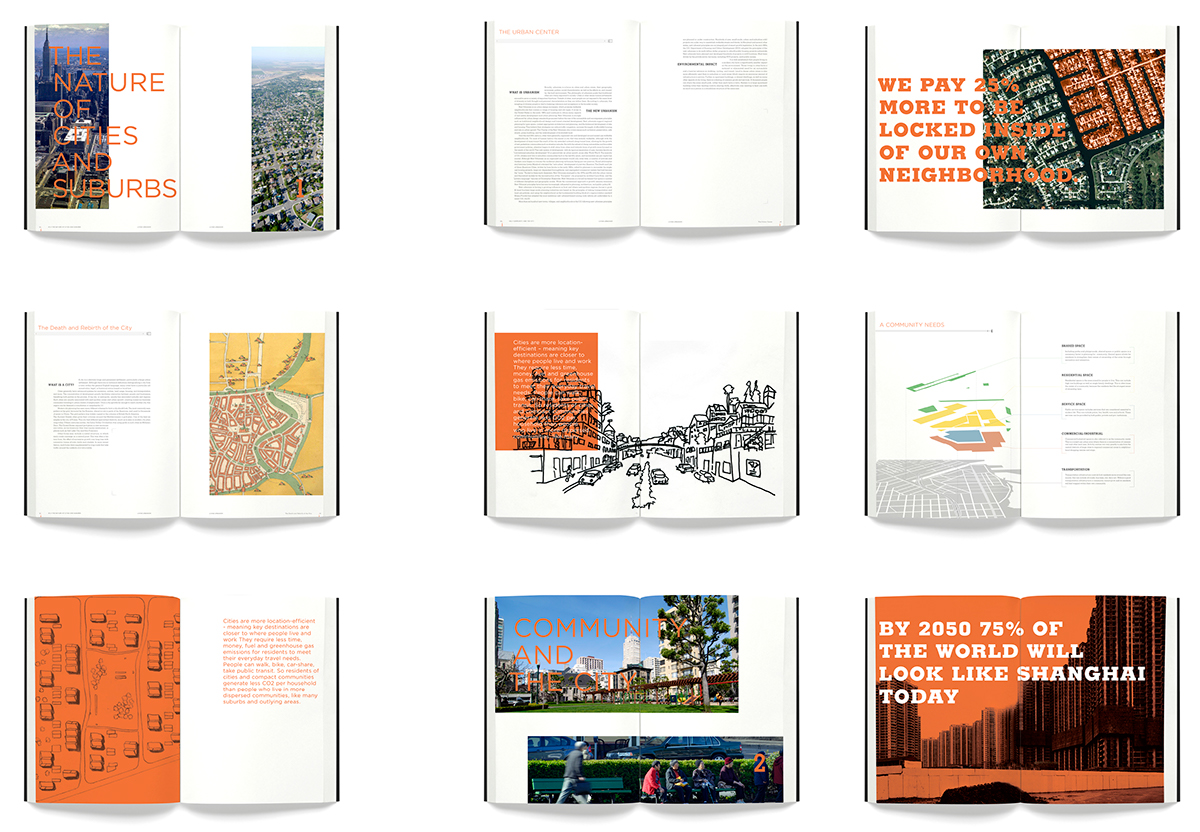 mfa thesis living urbanism urbanism   Urban community publication Creative Direction  UI/UX Packaging