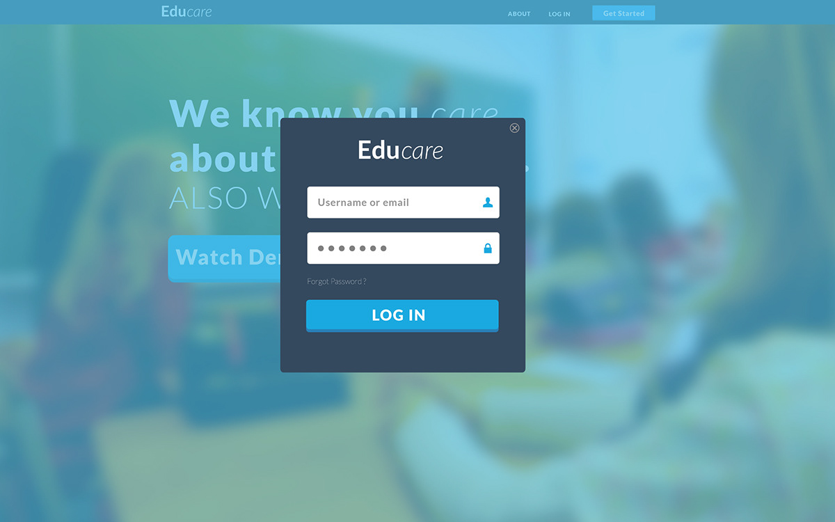Education Web app Honduras
