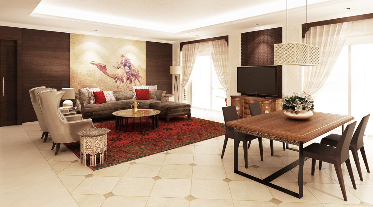 mmac jordan aqaba hotel 3dmax dubai UAE restaurant interiordesign