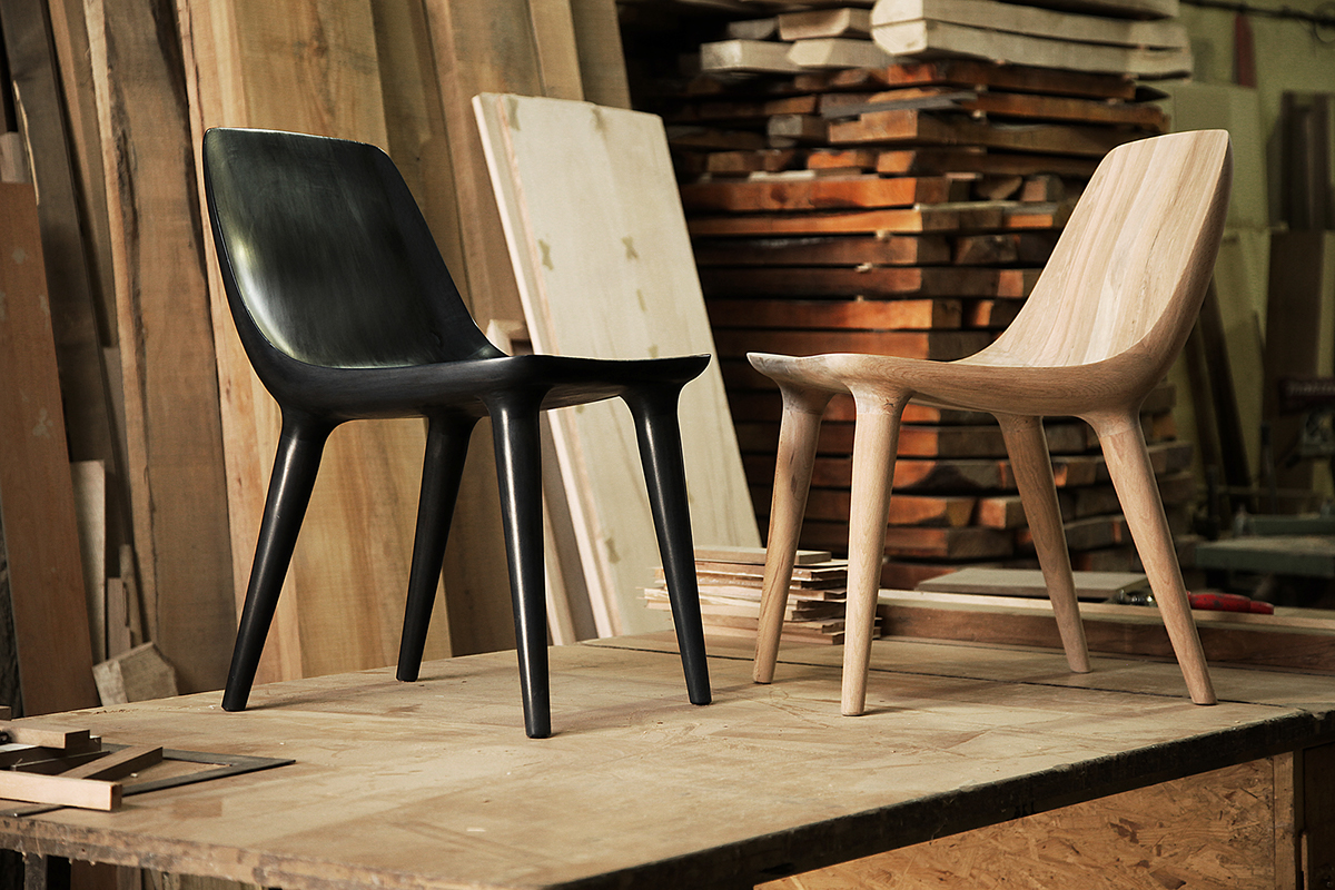 chair wood chair Ali Alavi modern chair furniture