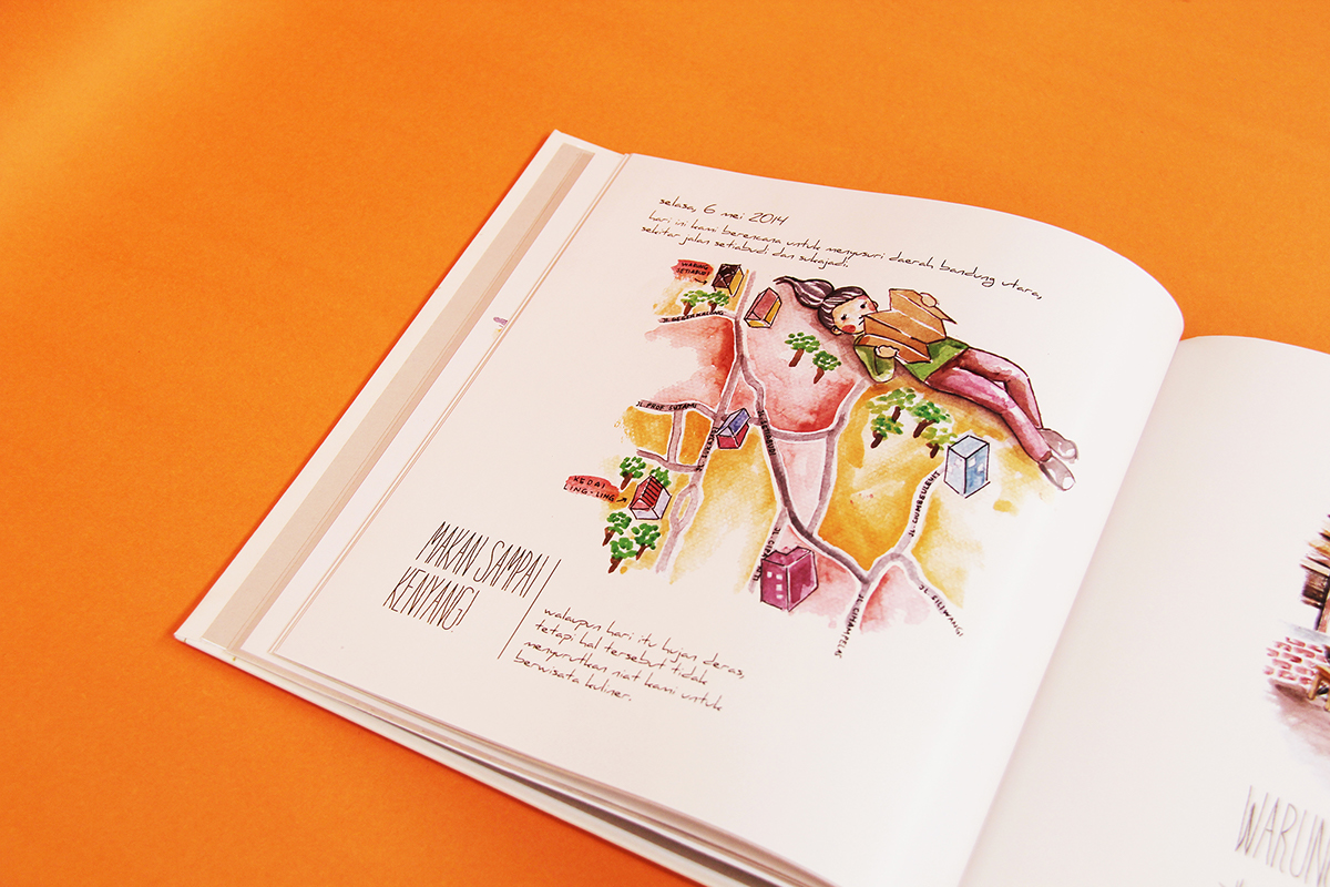 culinary book bandung Food  foodillustration