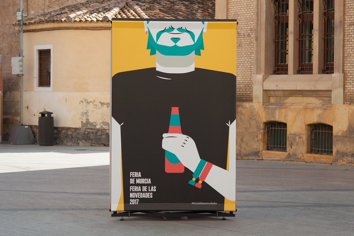 graphic campaign ILLUSTRATION  murcia print