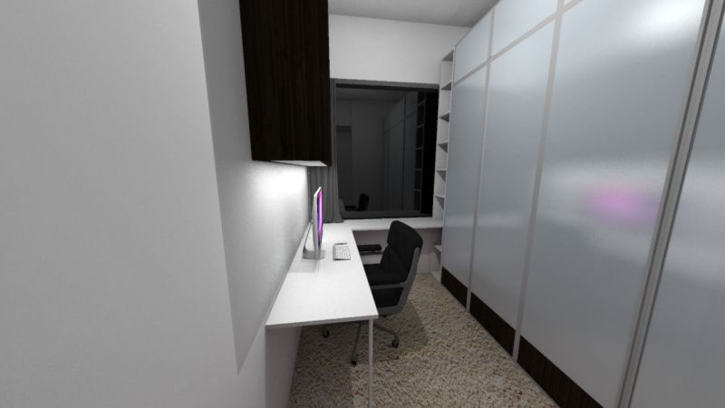 rendering SketchUP ShaderLight AutoCAD floorplan residential
