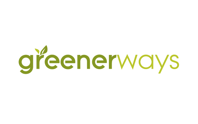 greenerways domku organic healthy Food  logo clean green leaf Nature