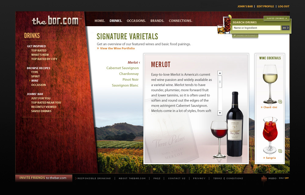 alcohol diageo Tequila Vodka Spirits rate Rum beer wine Website user interface ux site architecture
