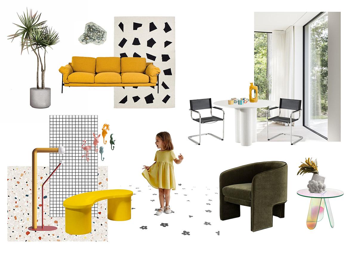 design interior design  collage concept Interior interiordesign house designer moodboard inspiration