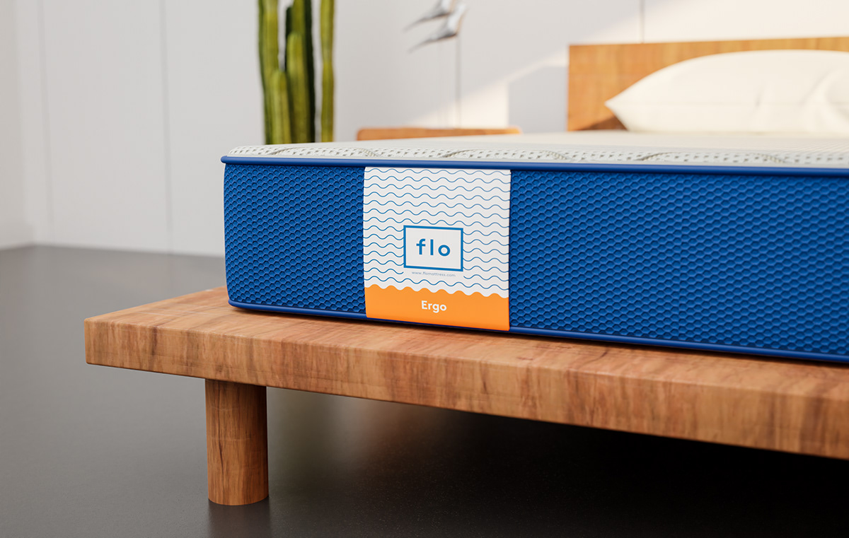 product renders Render blender flo mattress product 3D interior design 