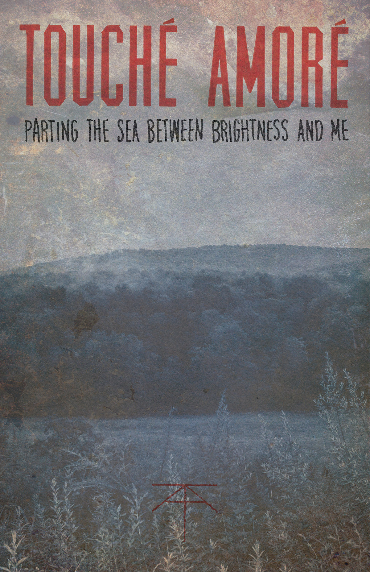 touche amore poster design parting the sea between brightness and me limited edition hand written