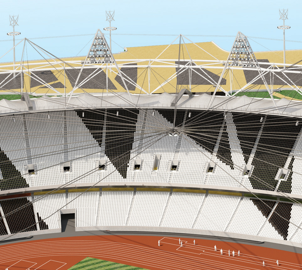 london 2012 venues  3D Modeling 3d venues infographics london 2012 Olympic stadium infographic