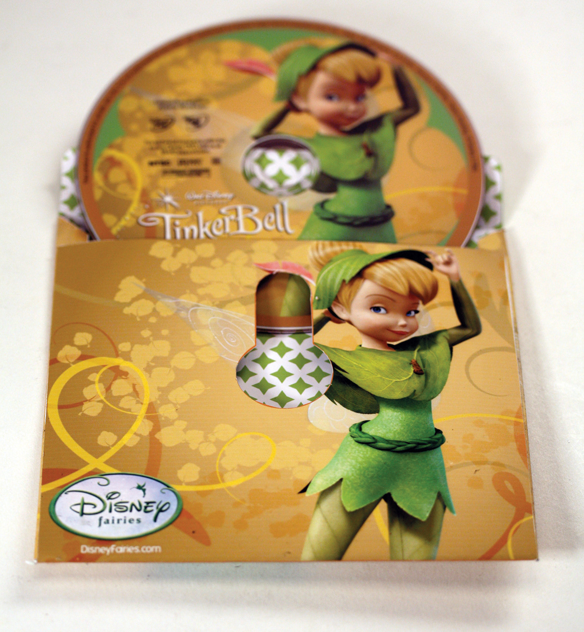 disney  Tinkerbell Music Box dvd packaging special edition Disney Fairies
