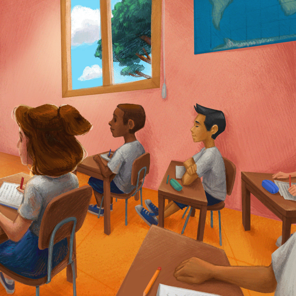 book Brasil Brazil children class didatic ILLUSTRATION  kidlit schoolbook