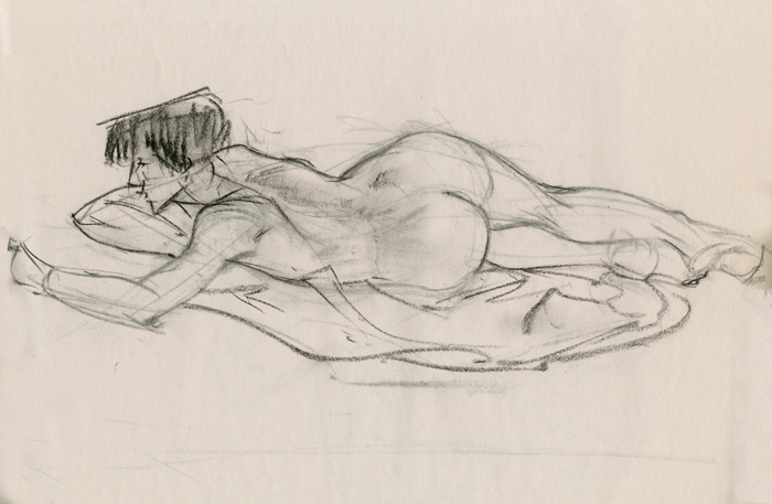 Figure Drawing nude models studies