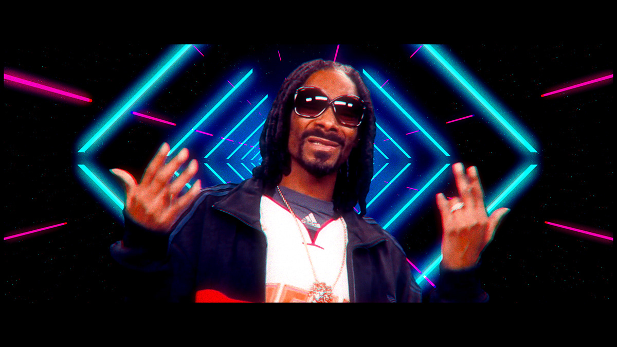 Snoop Dogg Dam funk Funk hip hop music video Retro 1980s 80s 80's 1980's neon neon lights abstract surreal surrealism