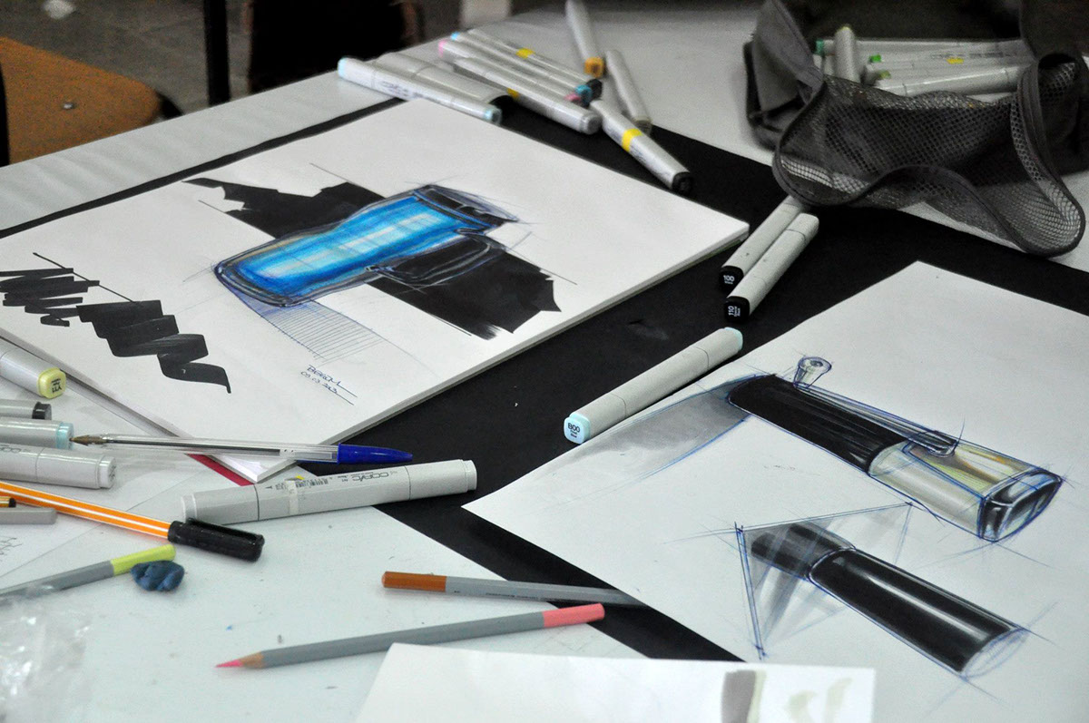 design Design Happenings design news sketching marker rendering msfau marmara tak design atelier odeal copic marker Copic Workshop tutorial
