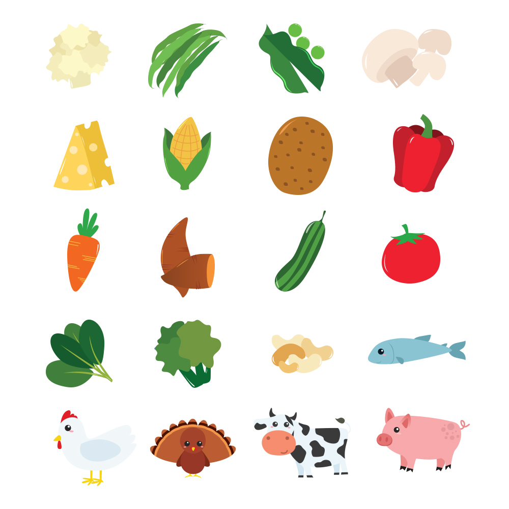 cute meals toddlers delicious simple vegetables animals Foods