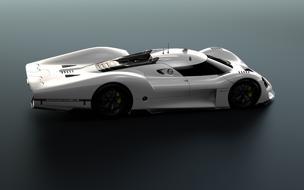 Porsche vision gt car design Longtail Gran Turismo sketch