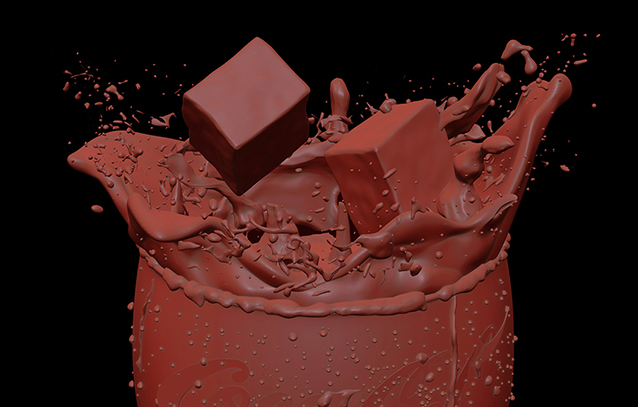 #cocacola #product #visualization  #cgi #Liquid #simulation #Dynamic #retouching #artdirection