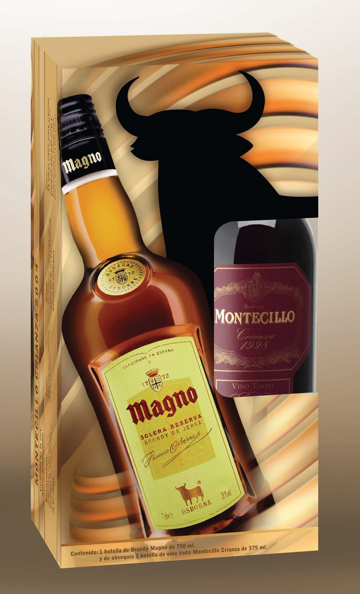 osborne empaque magno Montecillo Anis del mono publicidad Vinos