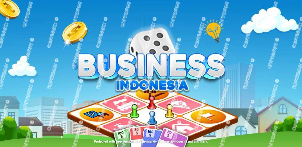 board game business Business Cards business game design game design  Games graphics indonesia Monopoly