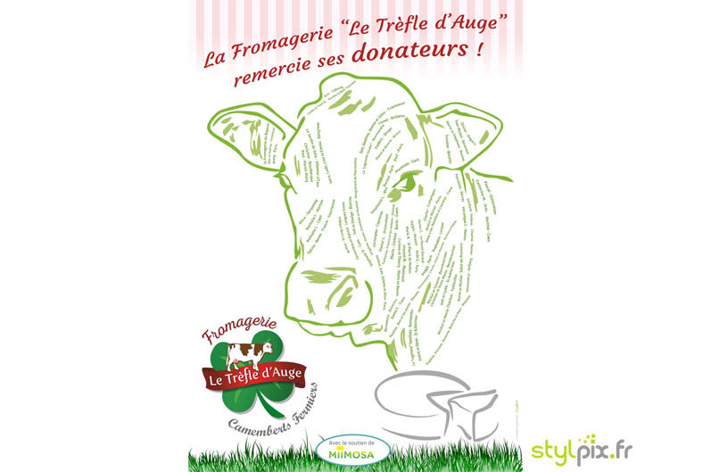 logo Logotype logos cow Cheese Camembert Normandy france animal graphic Nature land country bio Food 