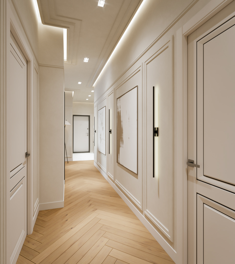 3D almaty apartment archviz contemporary interior design  living room modern Render visualization