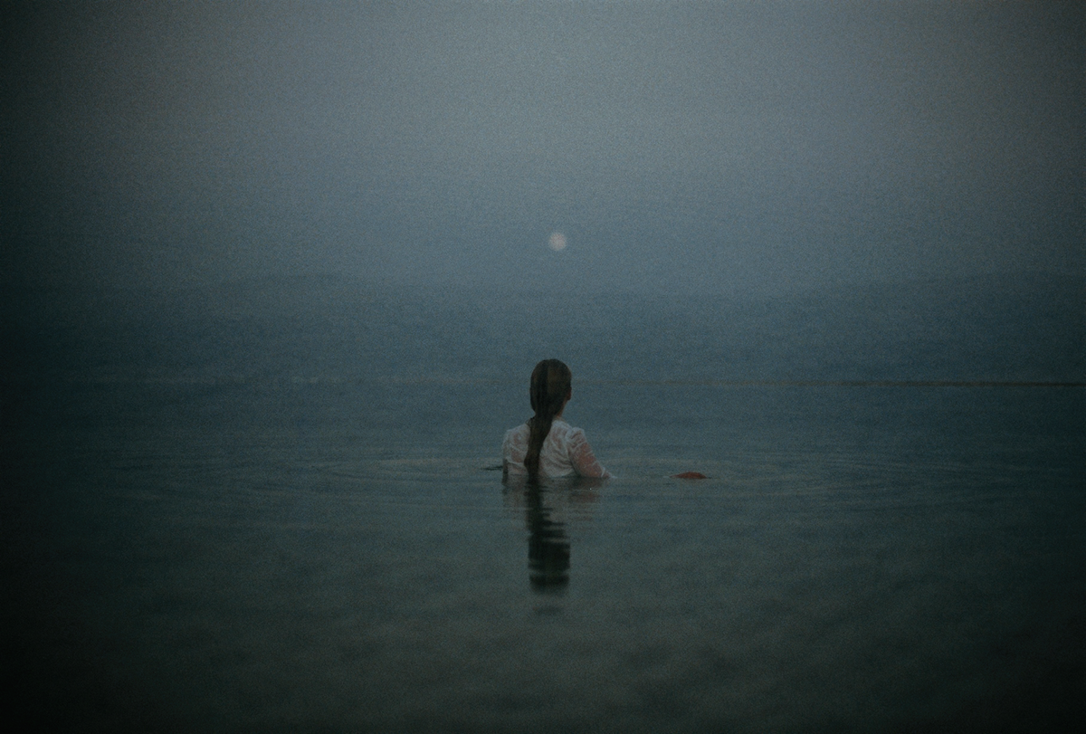 35mm moon melancholia water sea nightfall darkness grain Fever Dreams