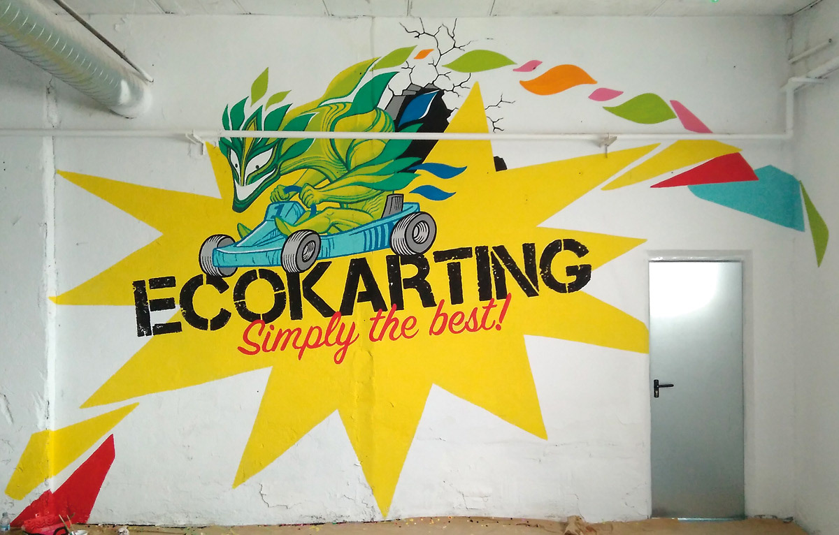 kart Mural