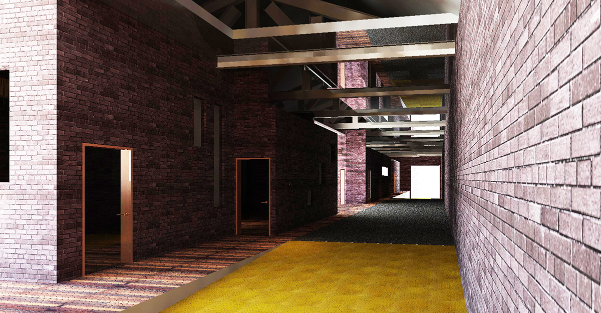 Adobe Portfolio interior design  adaptive reuse Urban Regeneration