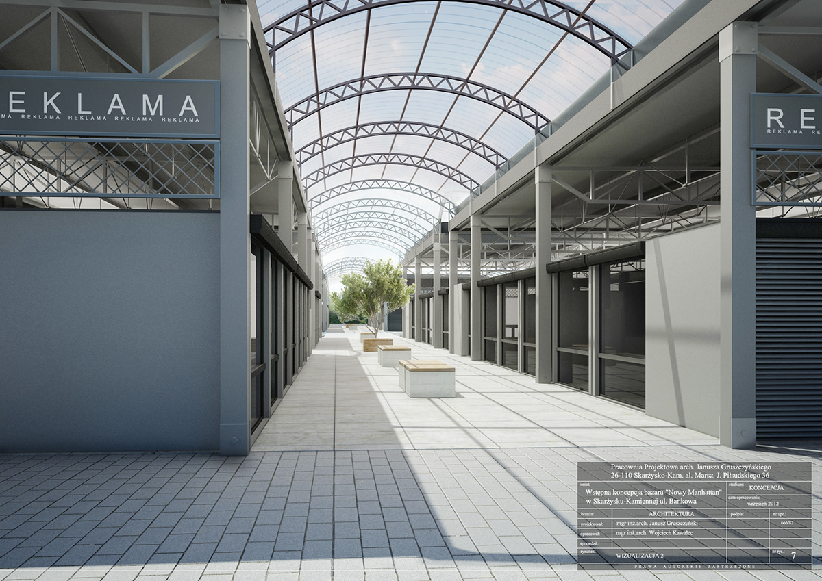 City Market visualization exterior concept