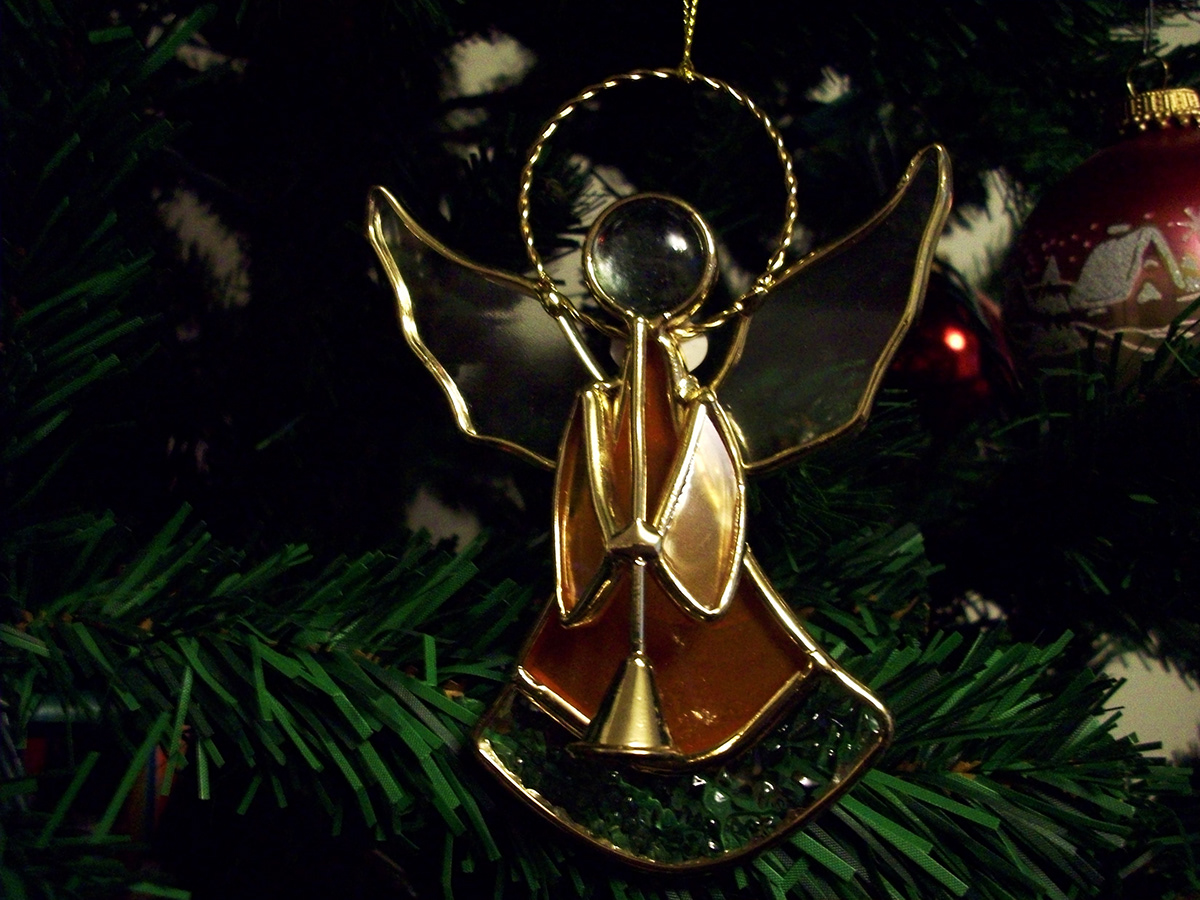ornaments Tree  nutcrackers angel peanuts hersheys globe lights