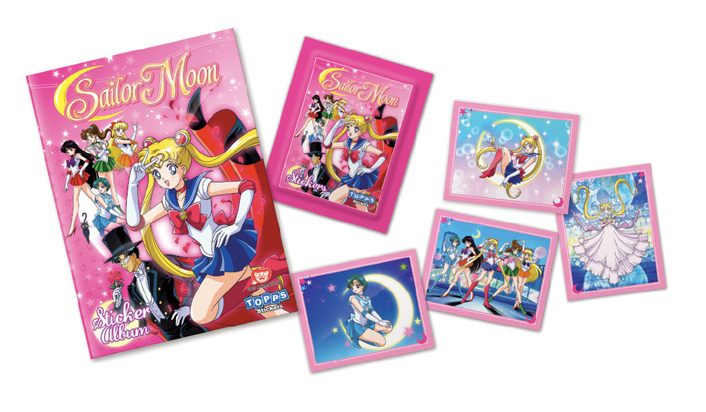 sailor moon  stickers sticker album  publishing  manga  anime