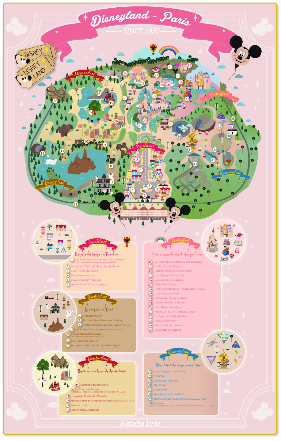 disney map Disneyland carte disneyland disney