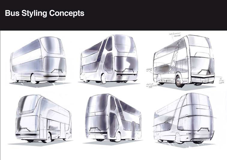 bus concept sketch modelling 3ds max MAX 3ds Schoenemann design cad