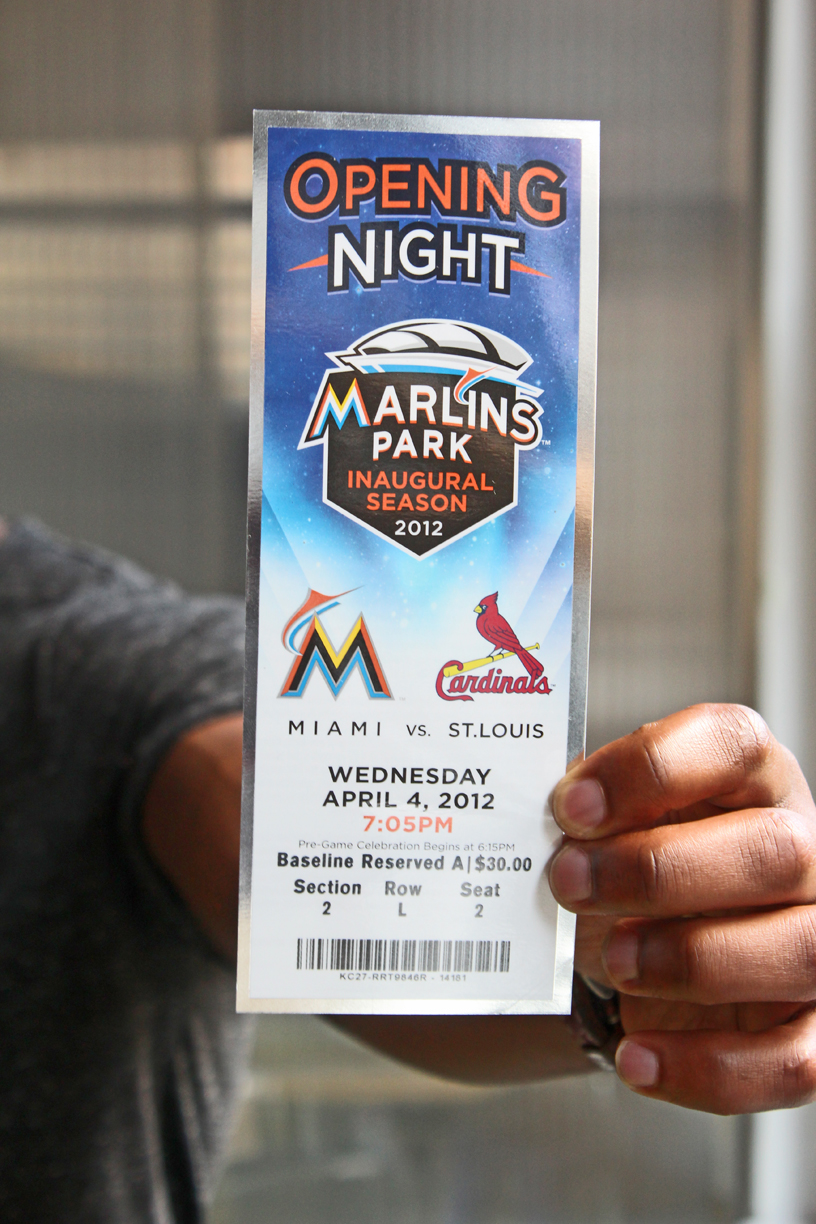 Miami Marlins  baseball mlb tickets
