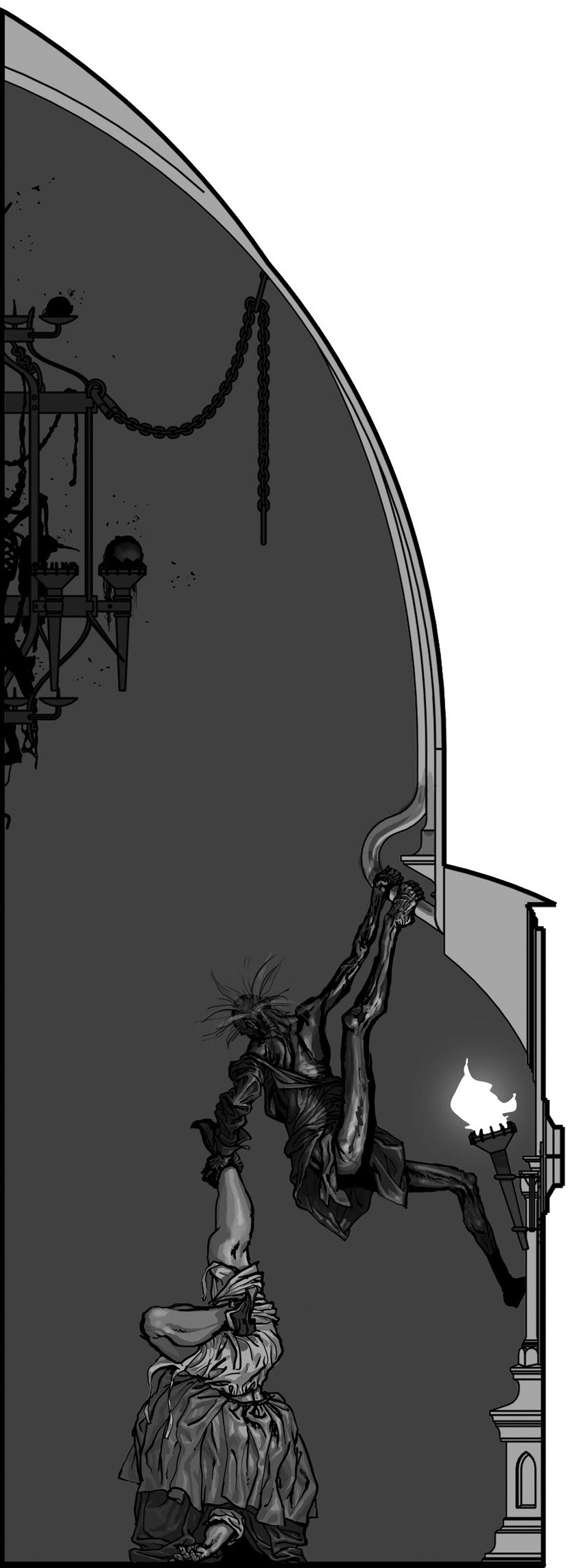 gothic monster horror vampire dracula Digital Art  Character design  digital illustration concept art keyframe