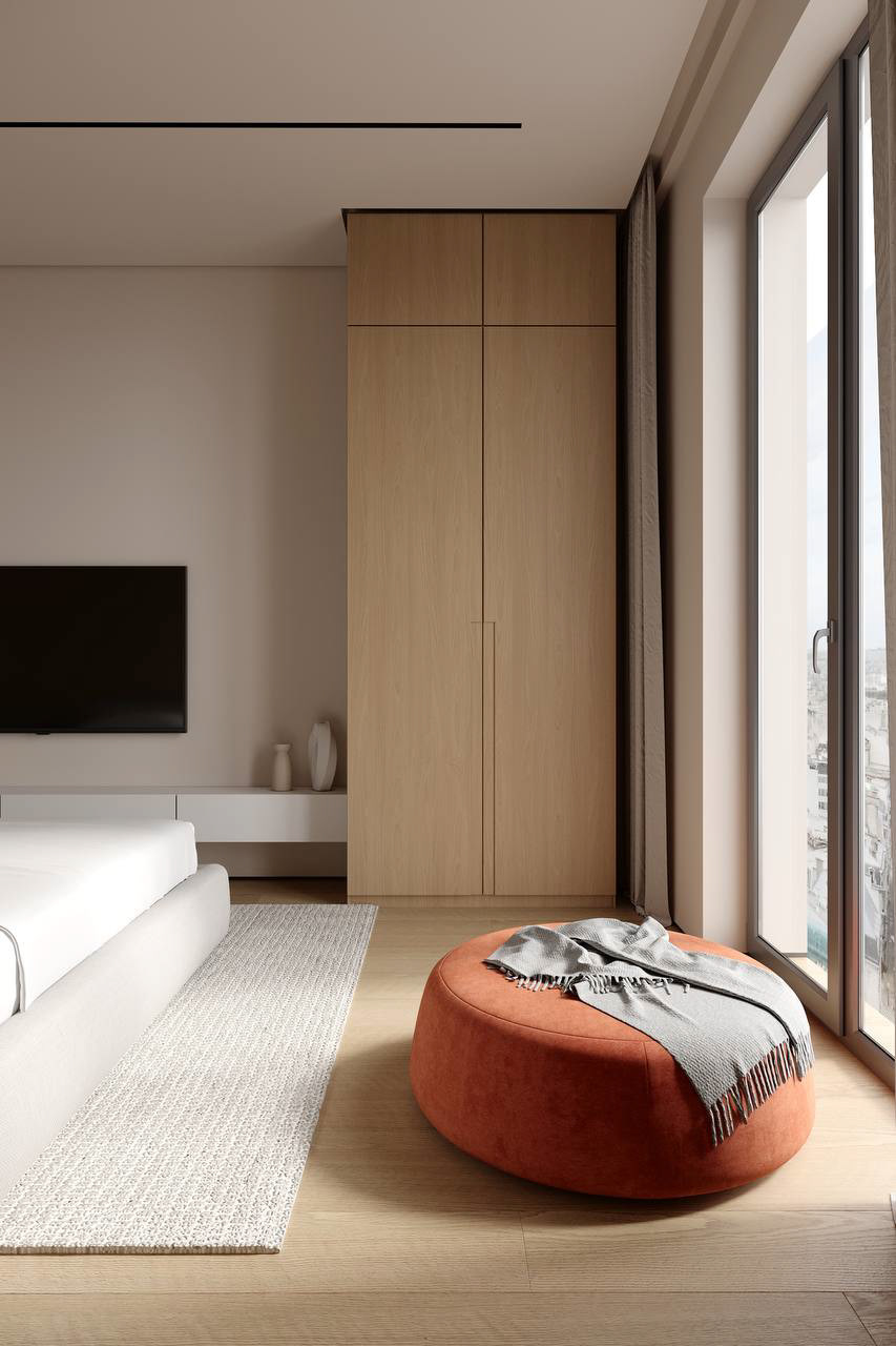 master bedroom visualization interior design  minimalist archviz 3dmax design architecture bedroom