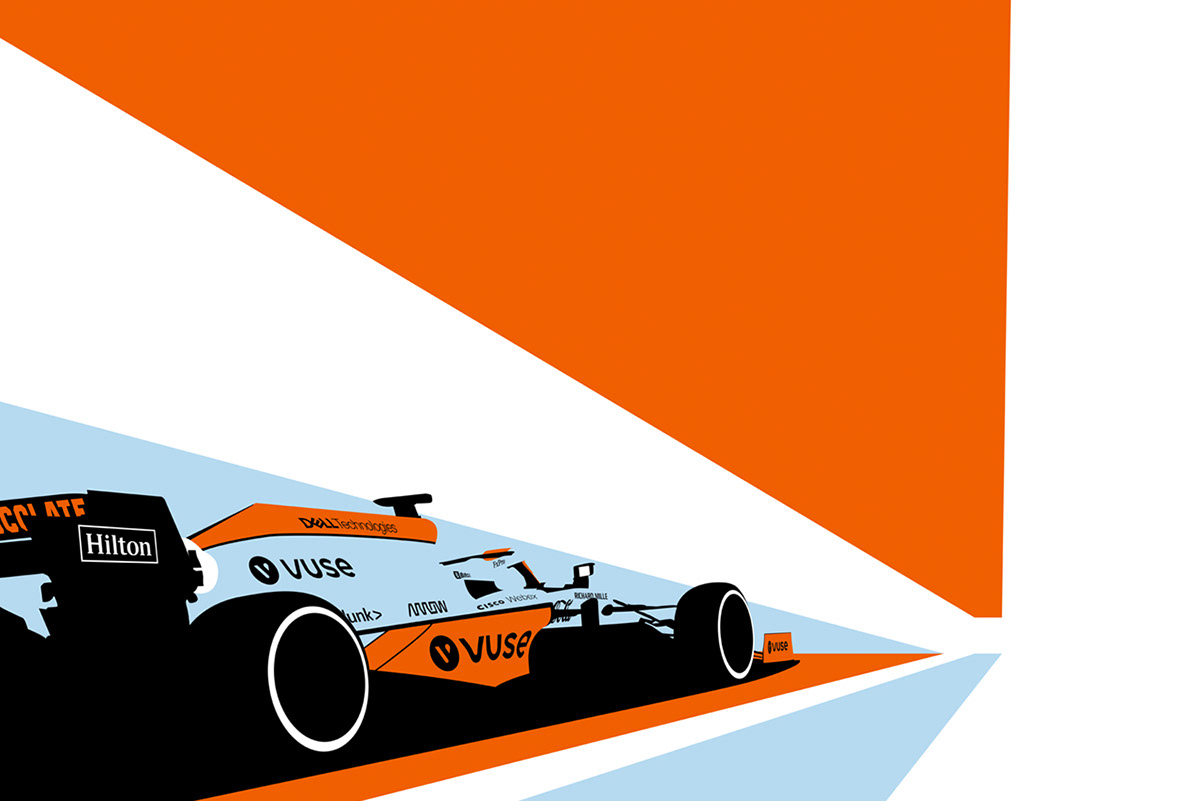 2021 Formula 1 f1 F1 2021 livery design McLaren mclaren f1 motorsports race car